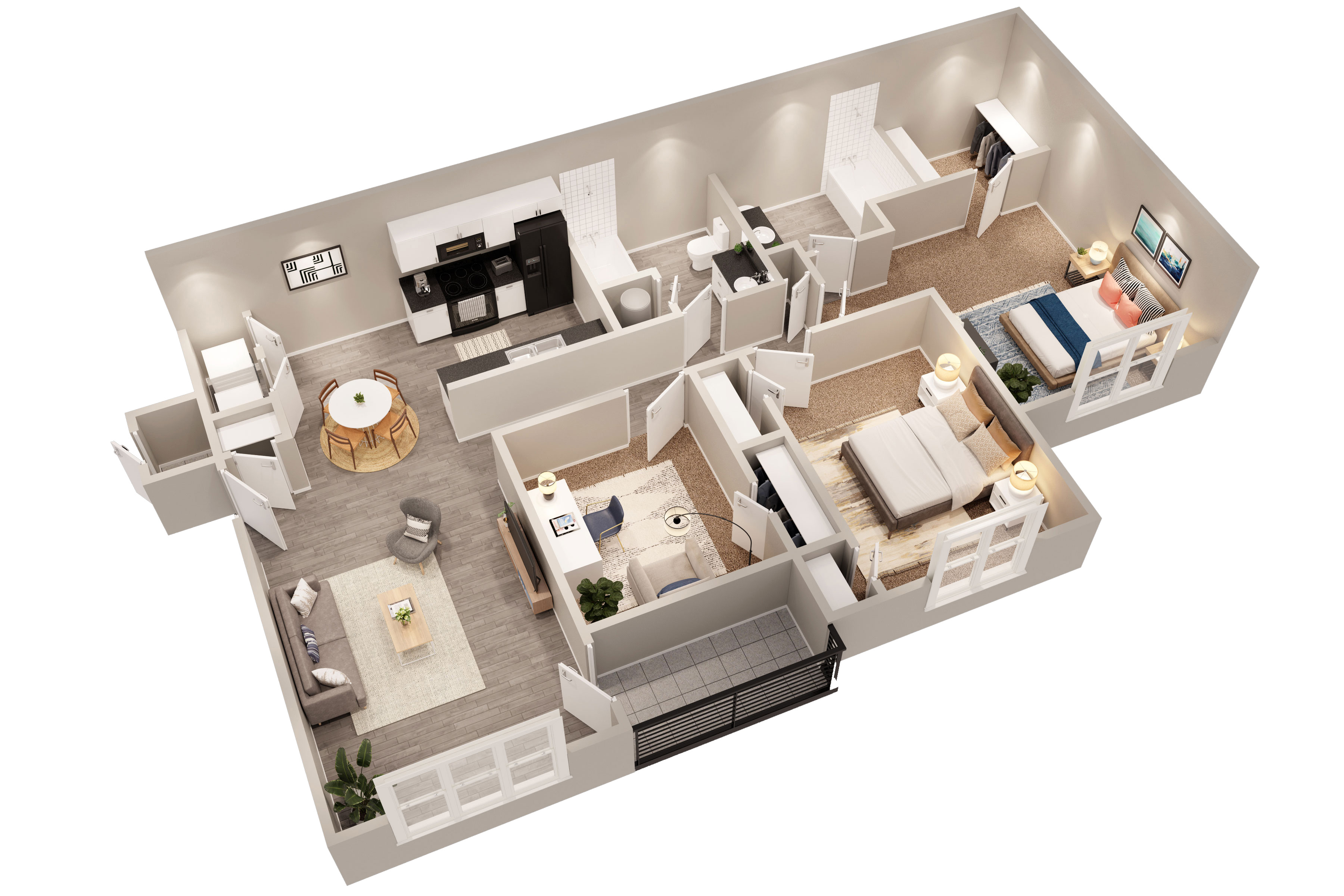 Harper Grove Apartments in Lithonia, GA The Broadmoor